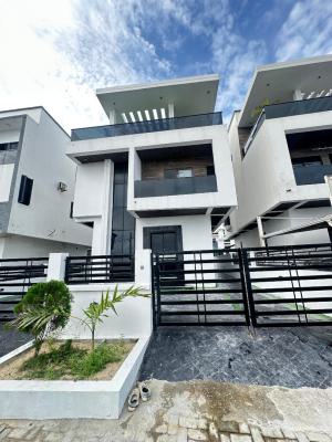 Spacious 4 Bedroom Detached with Bq, Pool and Rooftop Terrace, Orchid Road, Lekki, Lagos, Detached Duplex for Sale