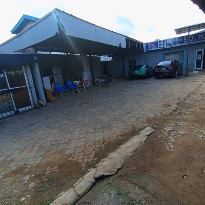 Commercial Hall with Space and Carwash Along The Road, Shagari Estate Egbeda Lagos, Alimosho, Lagos, Warehouse for Rent