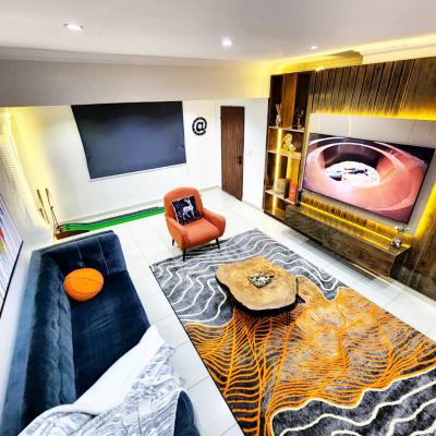 Luxury 1bedroom with Swimming Pool & Parking Space, Off Clover Road, Banana Island, Ikoyi, Lagos, Flat / Apartment Short Let