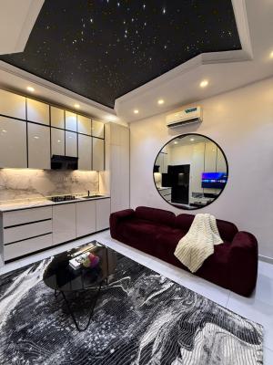 Apartment Name: Riviera   Deluxe 1 Bedroom Bathub Apartment with Red R, Chevron, Lekki, Lagos, Mini Flat (room and Parlour) Short Let