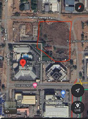 11000sqm of Development Land Seeking Joint Venture Partner, Central Business District, Abuja, Mixed-use Land Joint Venture