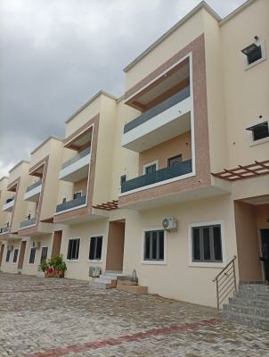 Brand New 4 Bedroom Terraced Duplex with a Room Bq, Guzape District, Abuja, Terraced Duplex for Rent