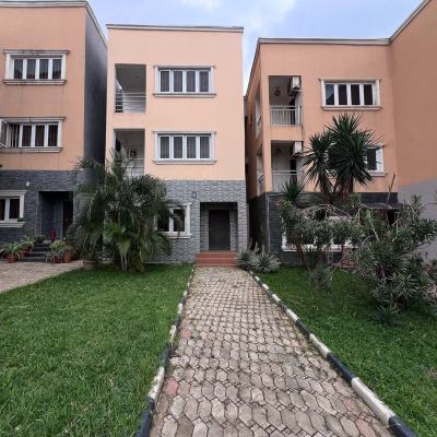 Newly Built 4 Bedroom Terrace Duplex with Bq, Lento Aluminum, Life Camp, Abuja, Terraced Duplex for Sale