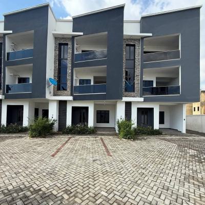 Newly Built 4 Bedroom with 2 Living Rooms, Bq and a Swimming Pool, Lifecamp, Life Camp, Abuja, Terraced Duplex for Sale