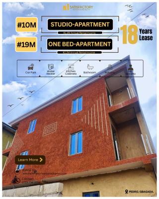 Lone Lease Investment!! One-bed and Studio Apartments for Are Up Lease, Pedro, Pedro, Gbagada, Lagos, Self Contain (single Rooms) for Sale