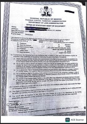 Mixed Use Land, Wasa, Apo, Abuja, Mixed-use Land for Sale