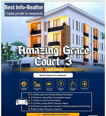 Off Plan 2bedroom Luxury Apartment in International Airport, Ajao Estate, Ikeja, Lagos, Flat / Apartment for Sale