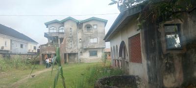 Massive 15 Rooms on 5 Plots of Land in Serene Estate, Marshy Hills Estate,akins, Before Okeira Bus Stop, Ajah, Lagos, Detached Duplex for Sale
