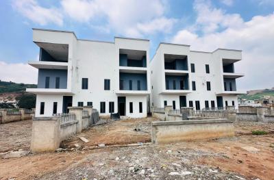 a New 5 Bedroom Semi-detached Duplex + 1bq, Diplomatic Zone, Katampe Extension, Katampe, Abuja, Semi-detached Duplex for Rent