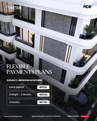 Well Furnished 2 Bedroom Apartment, The Vertex, Lekki Phase 1, Lekki, Lagos, Block of Flats for Sale