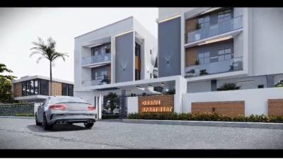 2 Bedroom Apartment, Atlantic Nominee Estate/oranje Apartment, Ajah, Lagos, Block of Flats for Sale