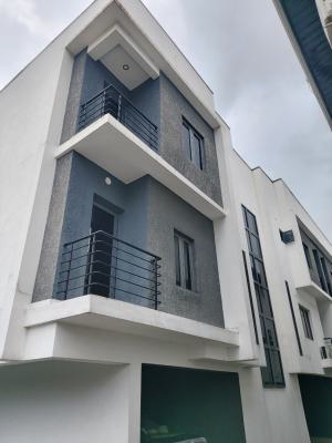 3 Bedroom Terrace with 1 Room Bq, Off Kusenla Road, Ikate, Lekki, Lagos, Terraced Duplex for Rent