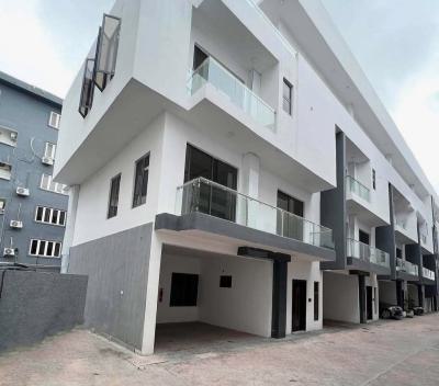 Brand New Serviced 4 Bedroom Terrace Duplex + Bq, Swimming Pool, Oniru, Victoria Island (vi), Lagos, Terraced Duplex for Rent