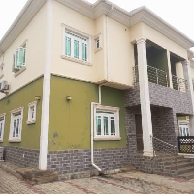4bdrm Duplex Semi-detached Duplex with Acs, Inverter & Batteries, Near Funtaj International School, Life Camp, Abuja, Semi-detached Duplex for Rent