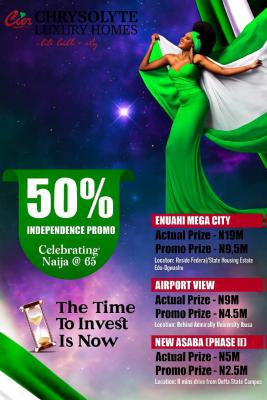a Verified Land with C of O, Enuani Mega City Estate, Aniocha South, Delta, Residential Land for Sale