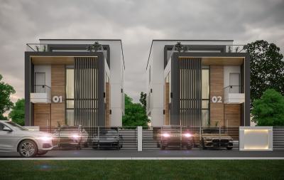 Exquisite Luxury 5 Bedrooms Duplex Ongoing/under Construction, Peace Garden Estate, Sangotedo, Ajah, Lagos, Detached Duplex for Sale