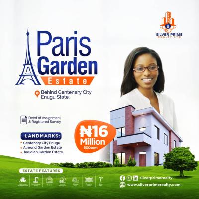 Estate Land, Paris Garden Estate Ugwuaji, Enugu, Enugu, Mixed-use Land for Sale