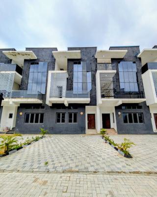 Newly Built 4bedroom Terrace Duplex with Bq, By Ibeto Hotel, Apo, Abuja, Terraced Duplex for Sale