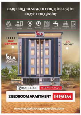2  Bedroom Apartment, Yemi Adetayo Link Road, Ikate, Lekki, Lagos, Block of Flats for Sale