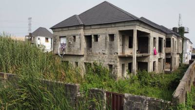 Uncompleted Building: 4 Units of 2 Bedrooms-ensuite and 2 Units, Ajah, Lagos, House for Sale