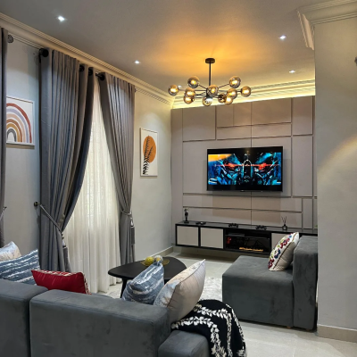 Short.ng Newly Furnished One Bedroom Apartment, Oniru, Victoria Island (vi), Lagos, Mini Flat (room and Parlour) Short Let
