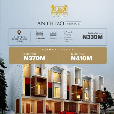 Makarious 4 Bedroom + Bq Luxury Terrence, Makarious Place Lekki Epe Expressway Ibeju Lekki Lagos, Aiyeteju Town, Ibeju Lekki, Lagos, House for Sale