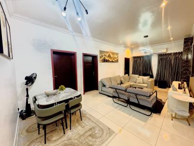 Spacious 1 Bedroom Apartment, Bourdillion Estate, Chevron, Lekki, Lagos, Flat / Apartment Short Let