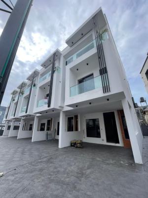 Luxury 4 Bedroom Terrace Duplex with Bq & Pool in Serene Estate, Osapa, Lekki, Lagos, Terraced Duplex for Sale