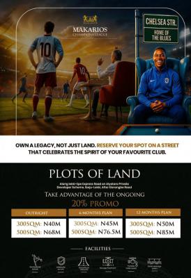 Luxury 300sqm Dry Land in Standard Estate, Makarious Champion Estate, Eleranigbe, Ibeju Lekki, Lagos, Land for Sale