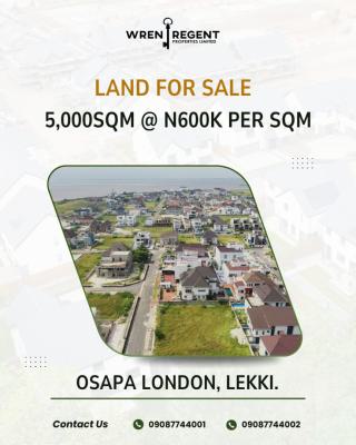 5000sqm Land, Osapa, Lekki, Lagos, Land for Sale