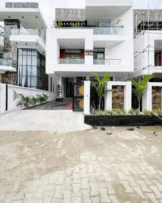 Contemporary 5 Bedroom Fully Detached Duplex, Chevron, Lekki, Lagos, Detached Duplex for Sale
