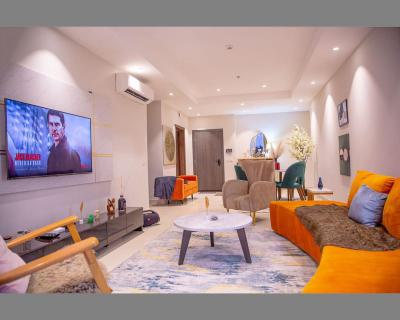 Luxury 1bedroom Apartment, Bluewaters, Oniru, Victoria Island (vi), Lagos, Flat / Apartment for Rent