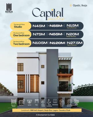 Make 20m Annually By Owning a High Yield Property Close to The Airport, High Yield Shortlet Project with Flexible Payment Plan, Opebi, Ikeja, Lagos, Block of Flats for Sale