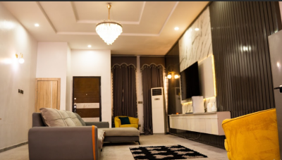 Luxury Fully Furnished 3 Bedroom Duplex, Chevron Alternative Road, Lekki Phase 2, Lekki, Lagos, Terraced Duplex for Rent