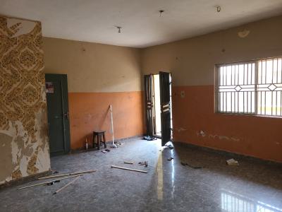 Spacious 3 Bedroom Flat,  Under Renovation, Ago Palace Road, Century Area, Okota, Isolo, Lagos, Flat / Apartment for Rent