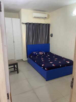 Lovely and Partly Furnished 1 Bed in a Shared Apartment in an Estate, Agungi East Estate, Agungi, Lekki, Lagos, Self Contain (single Rooms) for Rent
