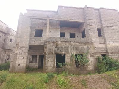 Carcass 4 Bedroom Semi Detached Duplex with Bq, Naf Ville Estate, Idu Industrial, Abuja, Semi-detached Duplex for Sale