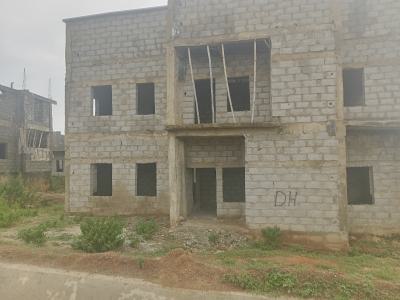 Carcass 4 Bedroom Detached Duplex with Bq, Naf Ville Estate, Idu Industrial, Abuja, House for Sale