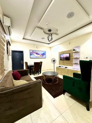 Fully Furnished and Serviced Luxury 2 Bedroom Apartment, Off Bode Thomas, Surulere, Surulere, Lagos, Flat / Apartment Short Let