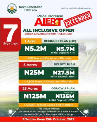 Land, Abeokuta North, Ogun, Commercial Land for Sale
