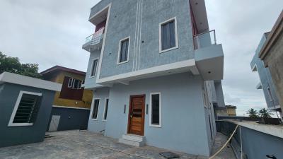 Tastefully Built and Brand New 5 Bedroom Detached House with a Room Bq, Akora, Adeniyi Jones, Ikeja, Lagos, Detached Duplex for Sale