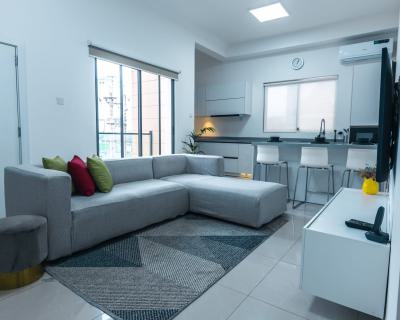 Tastefully Furnished 2 Bedroom Suite with Swimming Pool and Gym, Ayodele Odubiyi Street, Lekki Right, Lekki Phase 1, Lekki, Lagos, Flat / Apartment Short Let