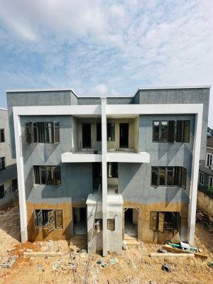 Newly Built 4 Bedroom Semi Detached Duplex with a Room Bq, Modern Day Pop Ceiling, Water Heater, Family Lounge, Secured Estate, Maryland, Lagos, Semi-detached Duplex for Sale