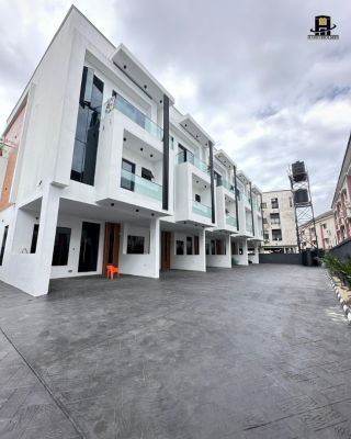 Luxury 4 Bedroom Terraced Duplex, Osapa, Lekki, Lagos, Terraced Duplex for Sale