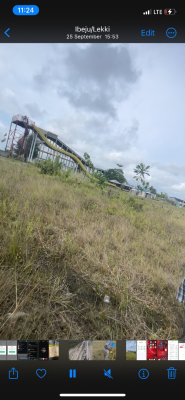 a  55/100 Plot of Land, Omu Resort, Bogije, Ibeju Lekki, Lagos, Mixed-use Land for Sale