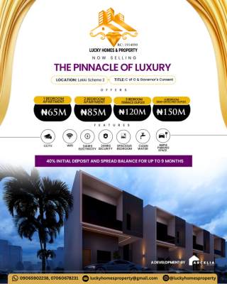 Luxury 1 Bedroom Semi Detached Duplex, Lekki Scheme 2 Estate, Ogombo, Ajah, Lagos, House for Sale