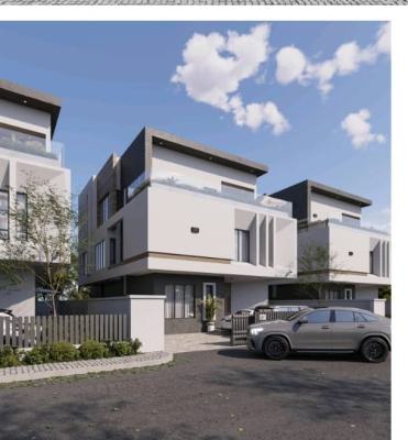 Luxurious 5 Bedroom Fully Detached with Bq and Swimming Pool, Cinema, Vgc, Lekki, Lagos, Detached Duplex for Sale