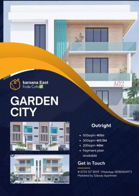 Luxury 500sqm  Fcda  Cofo Fully Detached Duplex + Bq, Karsana, Abuja, Residential Land for Sale