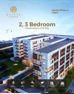 Olive Garden: 2 & 3 Bedroom Masionette, ., Ogudu, Lagos, Block of Flats for Sale