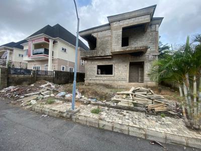 Semi-finished 4-bedroom Detached Duplex with Attached Studio Room, Pleasant View Estate, Lugbe District, Abuja, House for Sale
